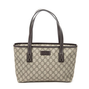 Gucci Cream and Brown Shoulder Bag